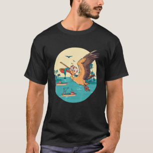 Pelican Pig Graphic Guinea Pig Owner Pet Cavy Anim T-Shirt