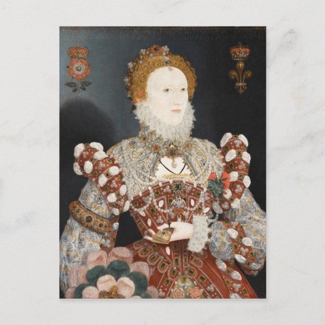 Pelican Portrait Queen Elizabeth I Postcard (Front)
