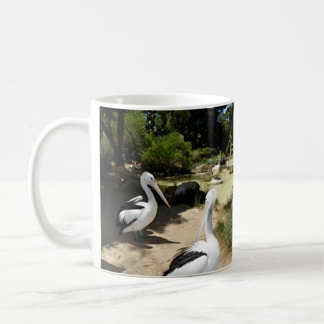 Pelican Sanctuary, Coffee Mug (Left)