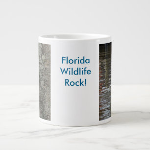 Pelican Squirrel Florida Wildlife Rocks Mug