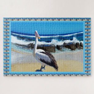 Pelican The Joys Of Loving The Beach, Jigsaw Puzzle