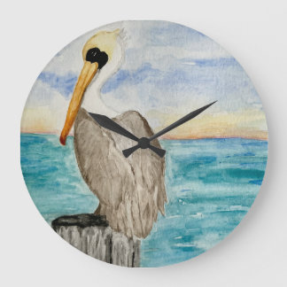 Pelican Wall Clock