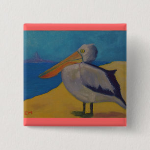 Pelican Watch 2 Inch Square Button
