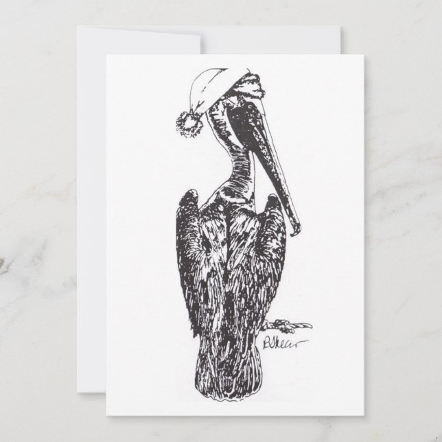 Pelican with Hat (Front)