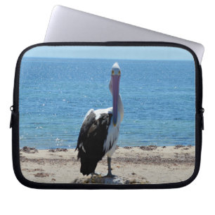 Pelican With The Look, Laptop Sleeve