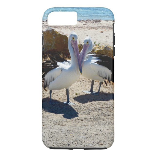 Pelicans In Love, Case-Mate iPhone Case (Back)