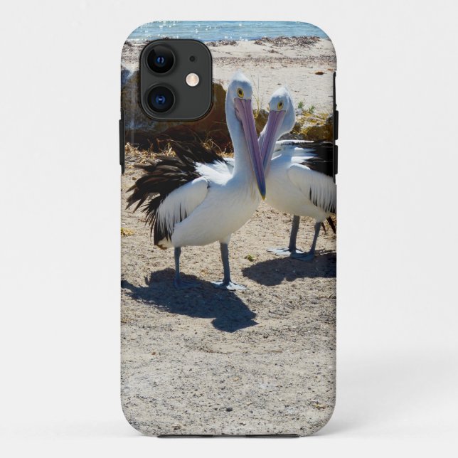 Pelicans In Love, Case-Mate iPhone Case (Back)