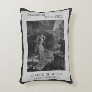 Pelleas and Melisande Opera, 1902 Accent Pillow