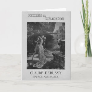 Pelleas and Melisande Opera, 1902 Card