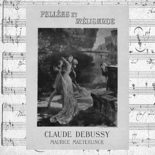 Pelleas and Melisande Opera, 1902 Poster