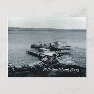 Pelletier Island Ferry Postcard