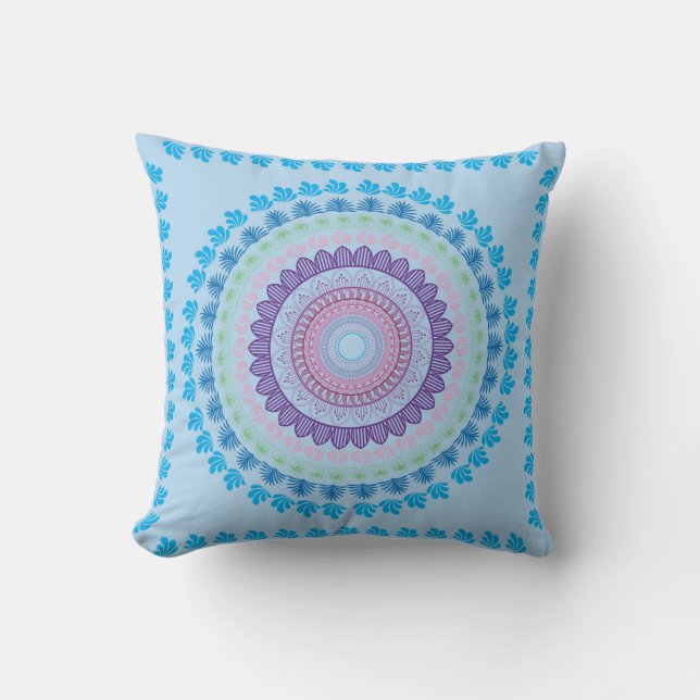 Pellow  throw pillow (Front)