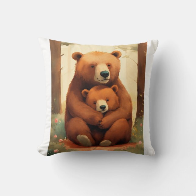 Pellow  throw pillow (Front)