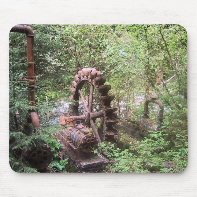 Pelton Wheel Mouse Pad (Front)