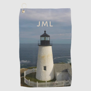 Pemaquid Lighthouse Golf Towel