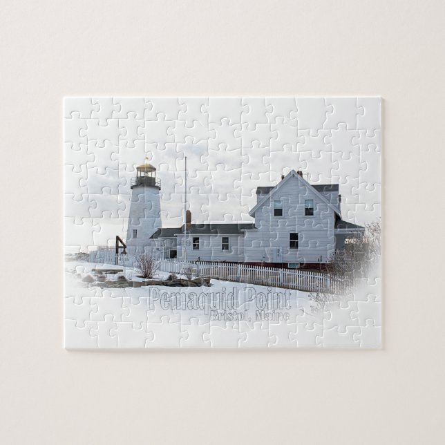 Pemaquid Lighthouse Jigsaw Puzzle (Horizontal)