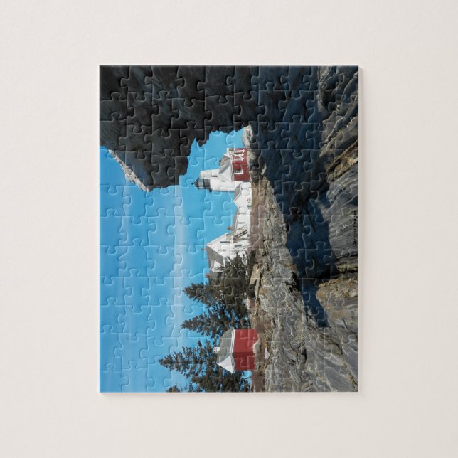 Pemaquid Point Lighthouse Jigsaw Puzzle (Vertical)
