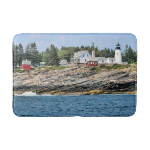 Pemaquid Point Lighthouse, Maine Bath Mat
