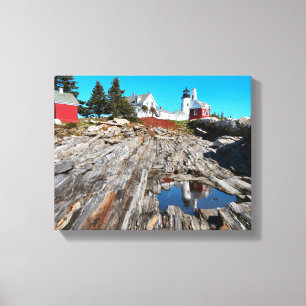 Pemaquid Point Lighthouse, Maine Canvas Print