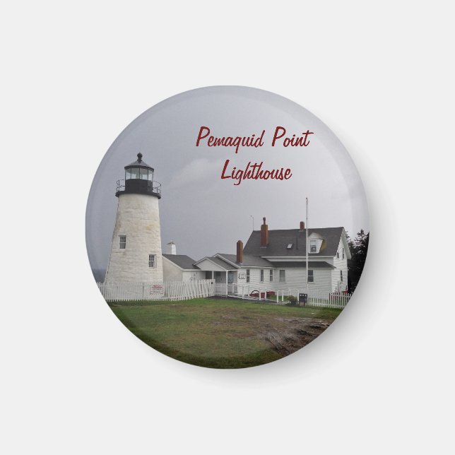 Pemaquid Point Lighthouse, Maine Magnet (Front)