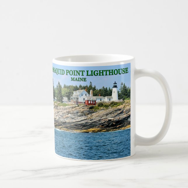 Pemaquid Point Lighthouse, Maine Mug (Right)