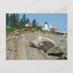 Pemaquid Point, Maine Postcard