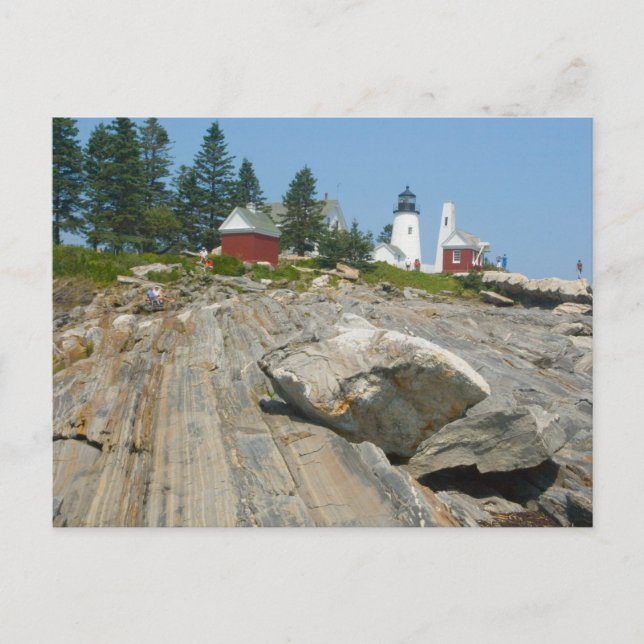 Pemaquid Point, Maine Postcard (Front)