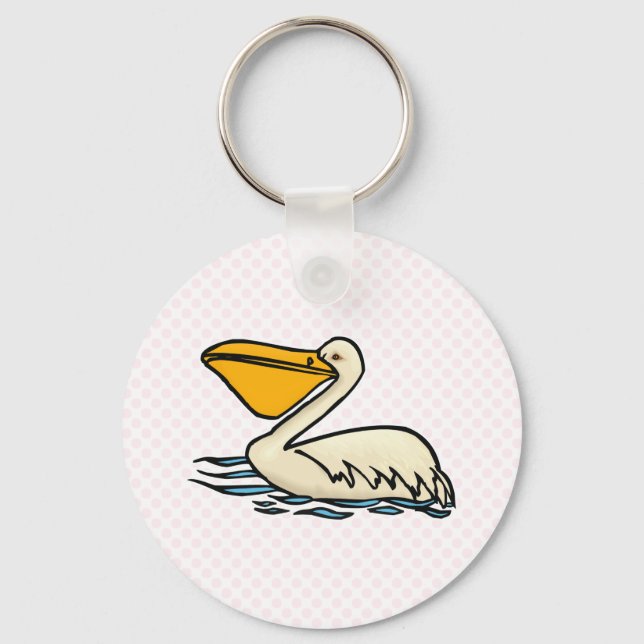 Pemberton Pelican Keychain (Front)