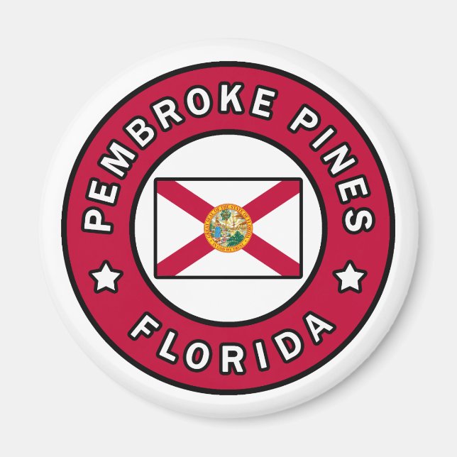 Pembroke Pines Florida Magnet (Front)