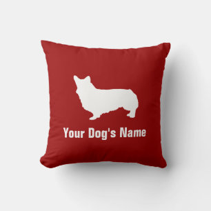 Pembroke Welsh Corgi ウェルシュ・コーギー・ペンブローク Throw Pillow