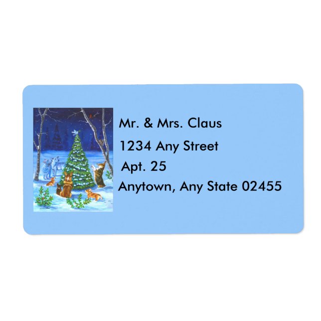 Pembroke Welsh Corgi Address Labels (Front)