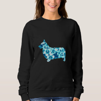 Pembroke Welsh Corgi Aloha Hawaiian Dog Sweatshirt