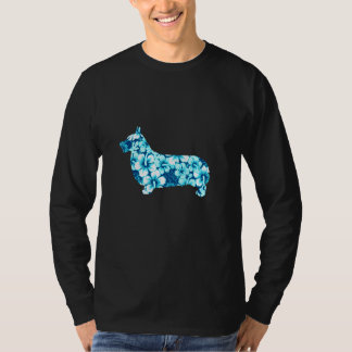 Pembroke Welsh Corgi Aloha Hawaiian Dog T-Shirt