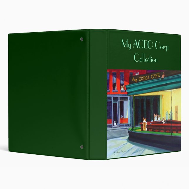 Pembroke Welsh Corgi Binder (Background)