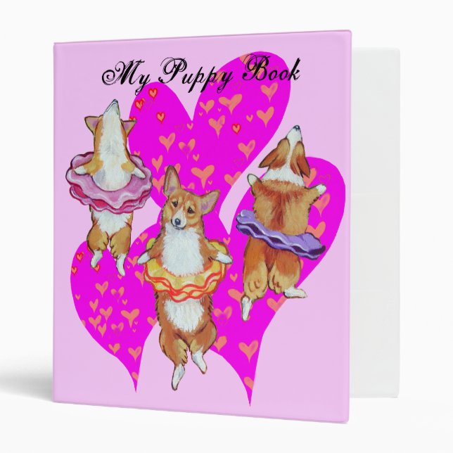 Pembroke Welsh Corgi Binder (Front/Inside)