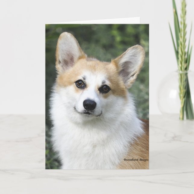Pembroke Welsh Corgi Card (Front)