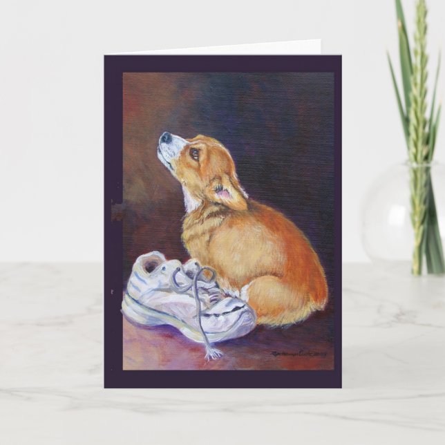 Pembroke Welsh Corgi Card (Front)