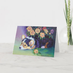 Pembroke Welsh Corgi Card