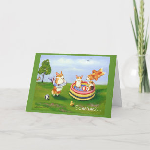 Pembroke Welsh Corgi Cards
