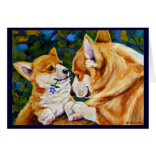 Pembroke Welsh Corgi Cards (Front Horizontal)