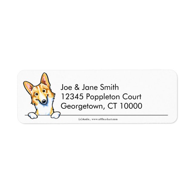 Pembroke Welsh Corgi Clean & Simple (Front)