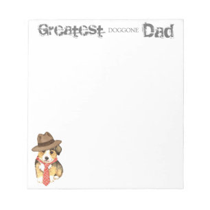 Pembroke Welsh Corgi Dad Notepad