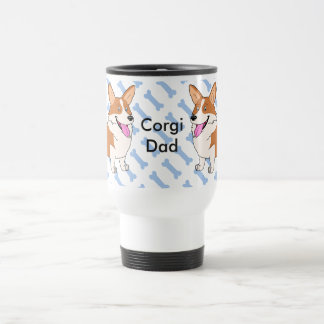 Pembroke Welsh Corgi Dad Travel Mug