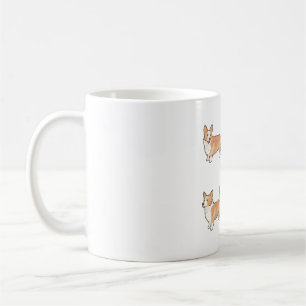 Pembroke welsh corgi dog Delight � Cute Animal Art Coffee Mug