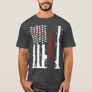 Pembroke Welsh Corgi Dog Graphic With Vintage Usa T-Shirt