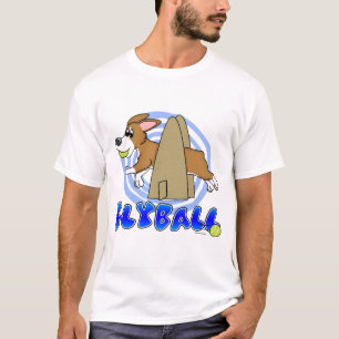 Pembroke Welsh Corgi Flyball T-Shirt