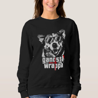 Pembroke Welsh Corgi Gangsta Wrapper Christmas Sweatshirt