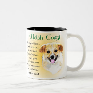 Pembroke Welsh Corgi Gifts Two-Tone Coffee Mug