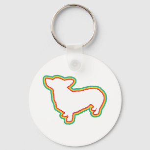 Pembroke Welsh Corgi Keychain