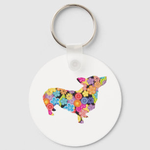Pembroke Welsh Corgi Keychain